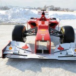 Ferrari In Snow